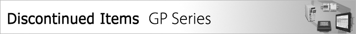 GP/EXGP Series Software
