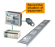 Record machine status to analyze causes of errors