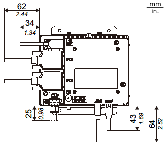 GP4000 Series External Dimensions