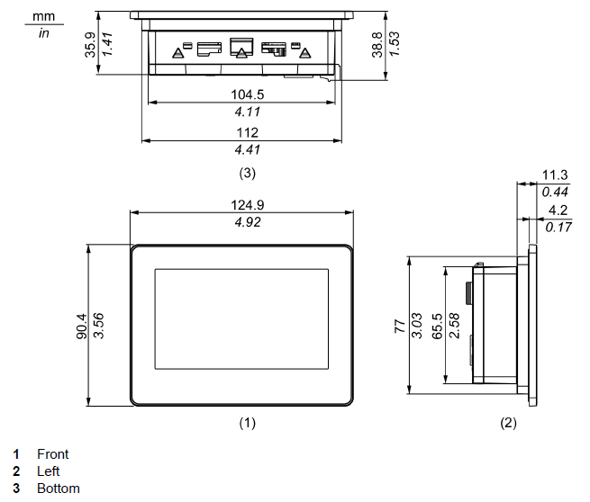 Dimensions