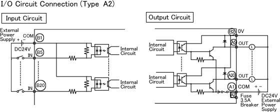 I/O Circuit Connection (Type-A2)