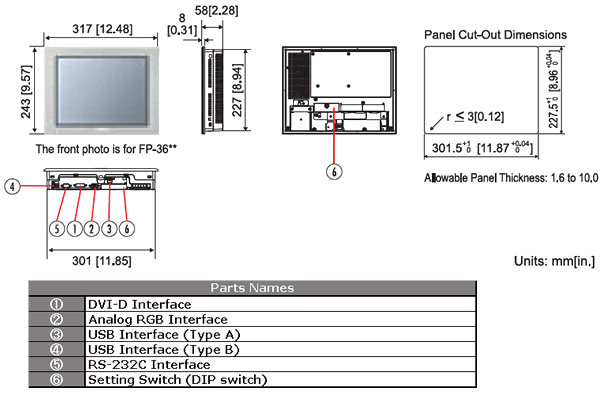 External Dimensions