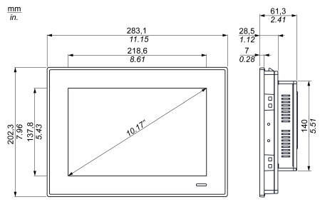 Dimensions