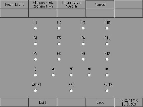 M.17.6.9 Maintenance Menu - Input Equipment Check