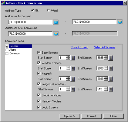 3 8 4 1 Utility Address Block Conversion