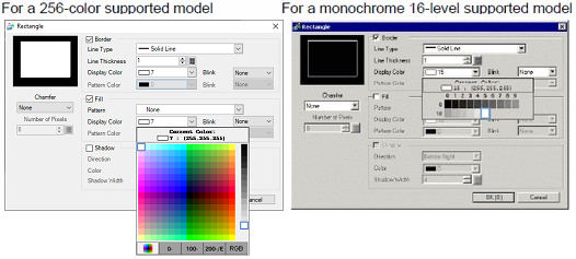 Off. Register Color Draw 8.3.1 Setting Colors
