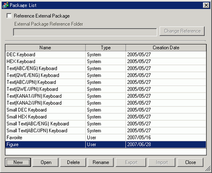 8.10.4 Placing Graphics Registered in a Package