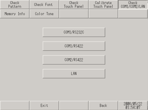 T.2.4.8 Does the self-diagnosis of the Display regarding the Ethernet ...