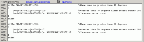 22.4.1 Procedure - Displaying an Alarm When an Error Occurs