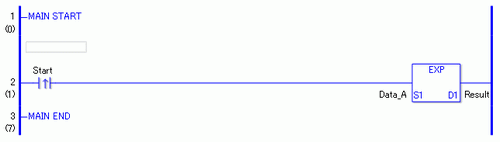 32.17.8.4 System Variables Indicating Execution Results - EXP/EXPP