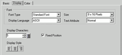 14.3.1 Procedure - Displaying/Inputting Text Data