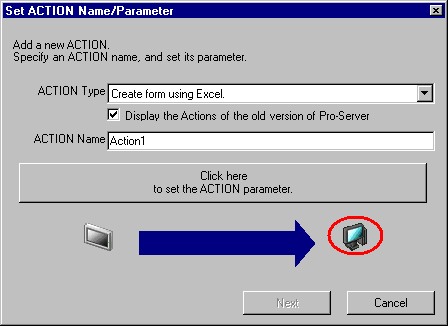 Otasuke Pro! > FAQ > Pro-Server EX > Set/edit action features of the ...