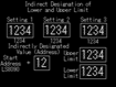 Indirectly Designating Address of Set Value Input